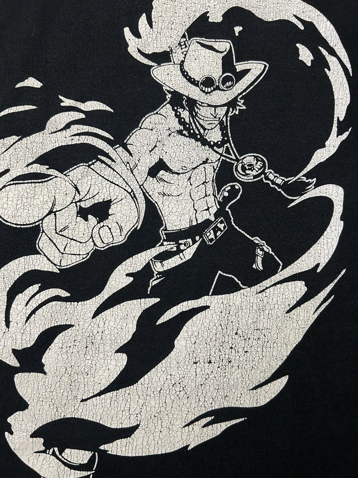 Anime × Japanese Brand × Vintage Vintage One Piece Portgas D. Ace Promo Anime T-Shirt Size US M / EU 48-50 / 2 - 3 Thumbnail