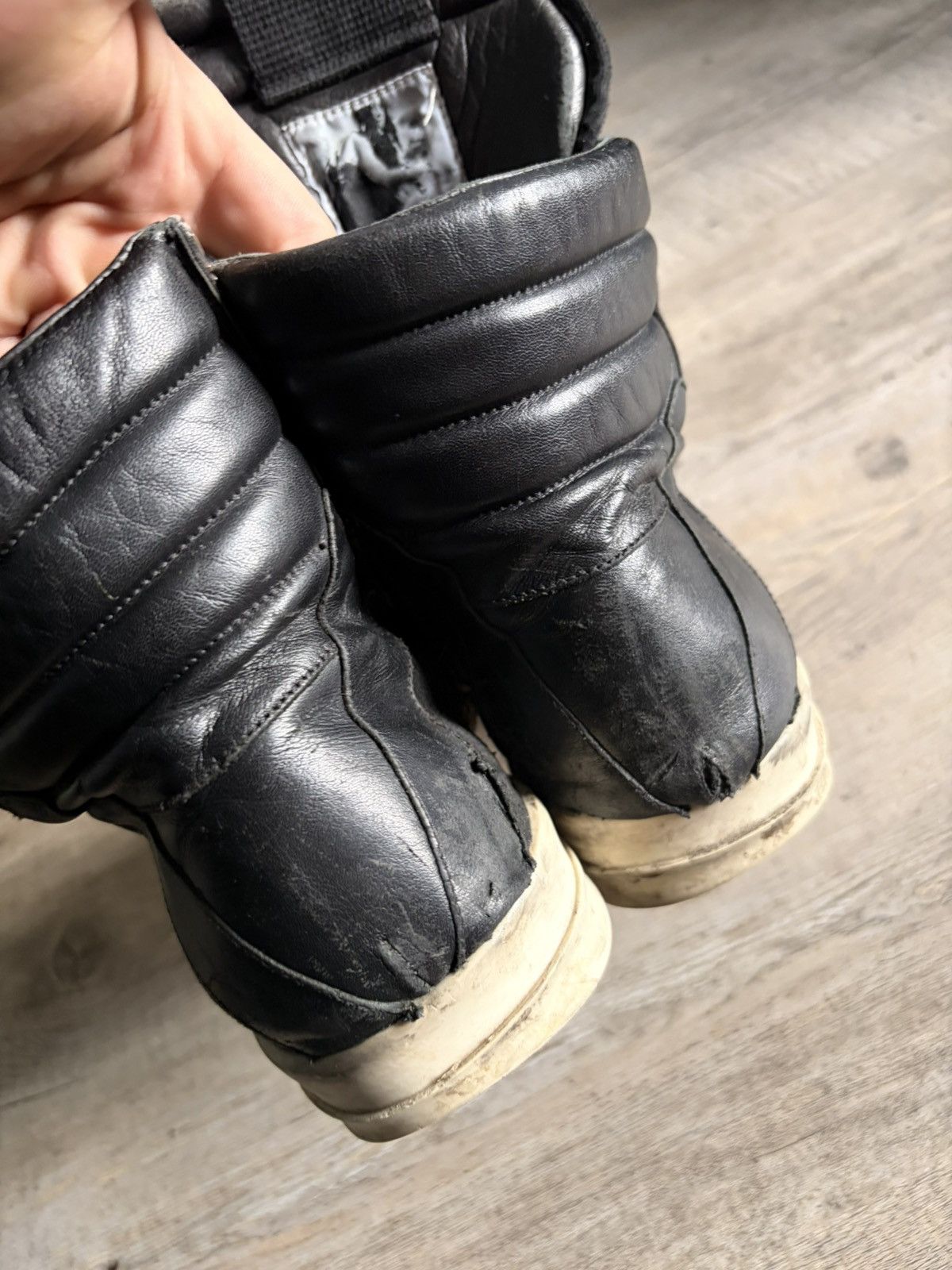 Rick Owens 2013 Rick Owen’s Geobasket blistered lamb Size US 6 / EU 39 - 4 Thumbnail