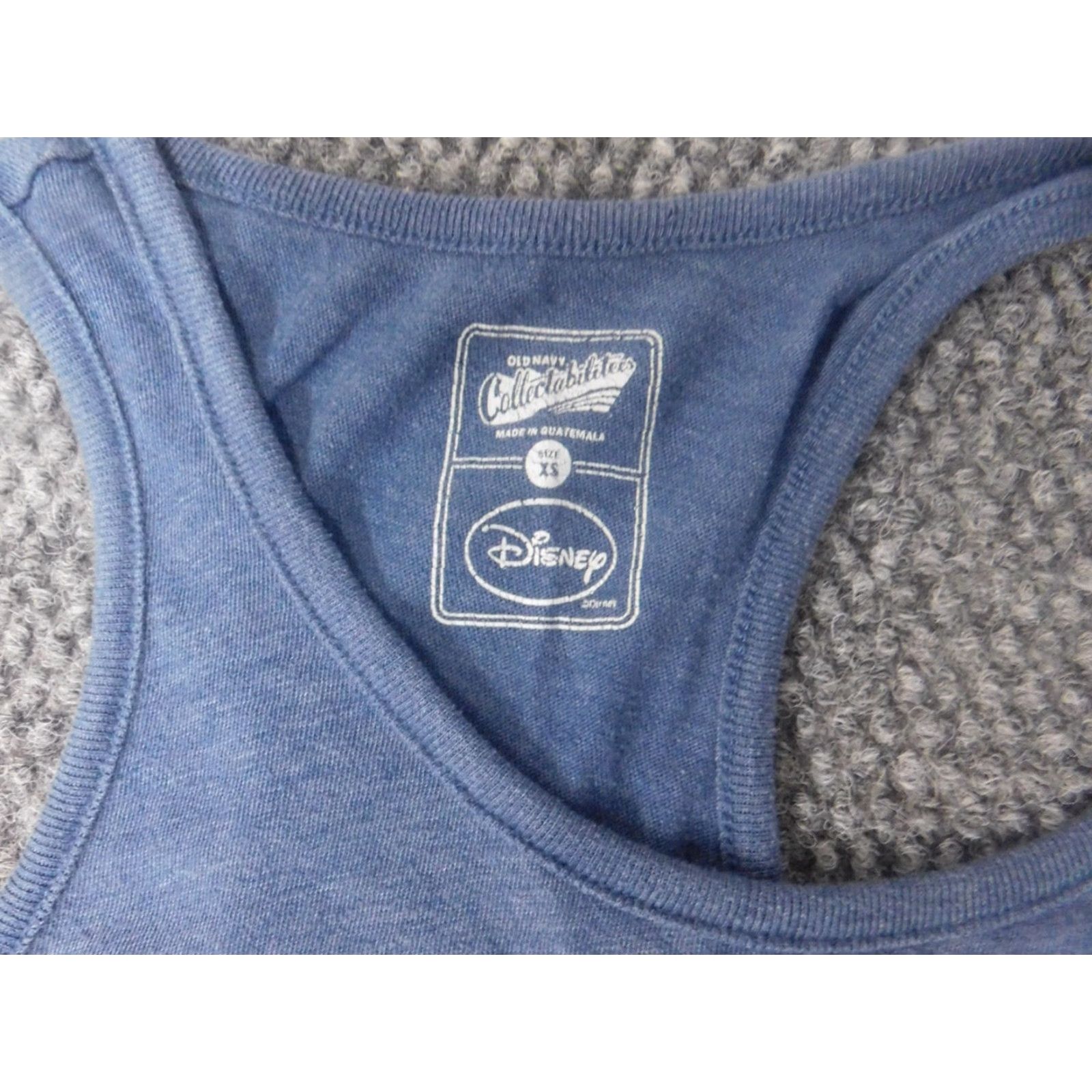 Old Navy Old Navy Womens Shirt XS Blue Crew Neck Sleeveless Pullover Cotton Minnie Mouse Disney Blouse Size XS / US 0-2 / IT 36-38 - 5 Thumbnail