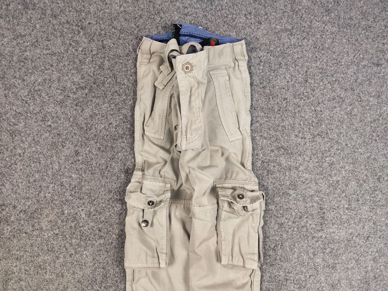 Japanese Brand Vintage 90's Japanese Cargo Trouser Pants Y2K Style Size US 32 / EU 48 - 4 Thumbnail