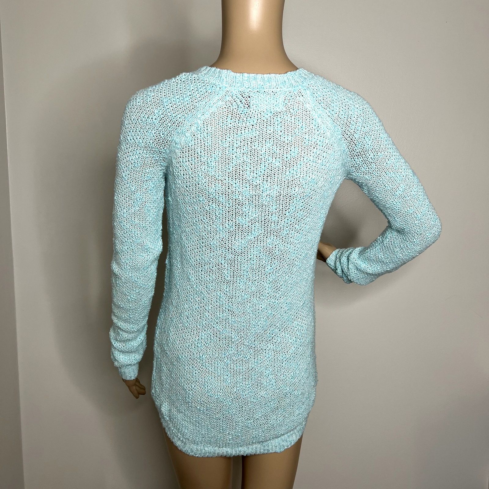 Other SO Blue Knit Crewneck Sweater Size S / US 4 / IT 40 - 3 Thumbnail