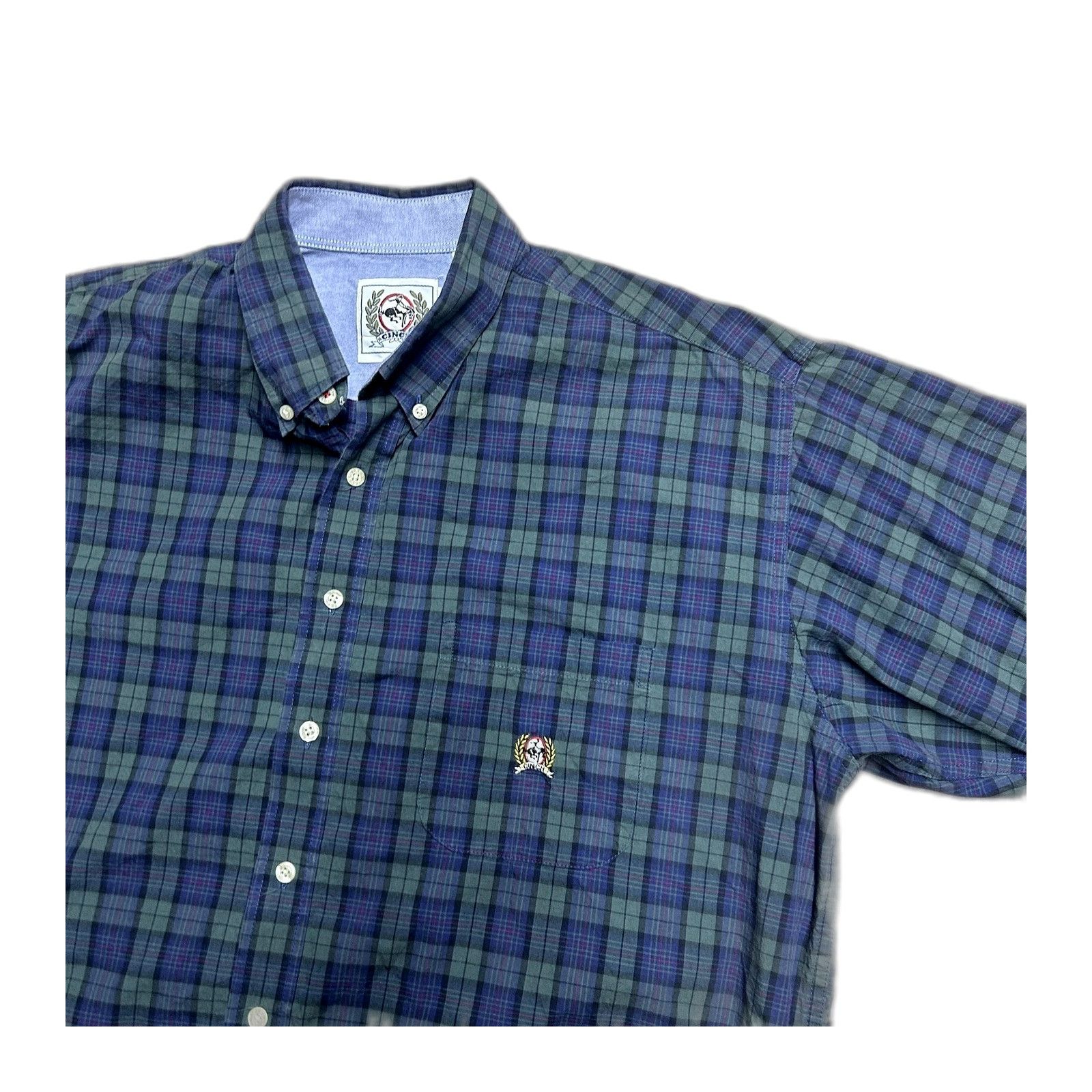 CINCH Cinch Western Wear Farm Work Plaid Button Down Long Sleeve S Size US XL / EU 56 / 4 - 5 Thumbnail