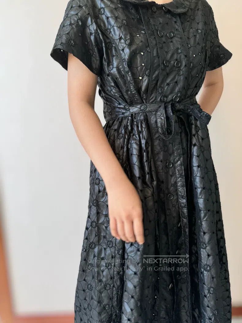 Comme des Garcons Comme Des Garcons Peter Pan Collar Flower Cutout Dress Size M / US 6-8 / IT 42-44 - 3 Thumbnail