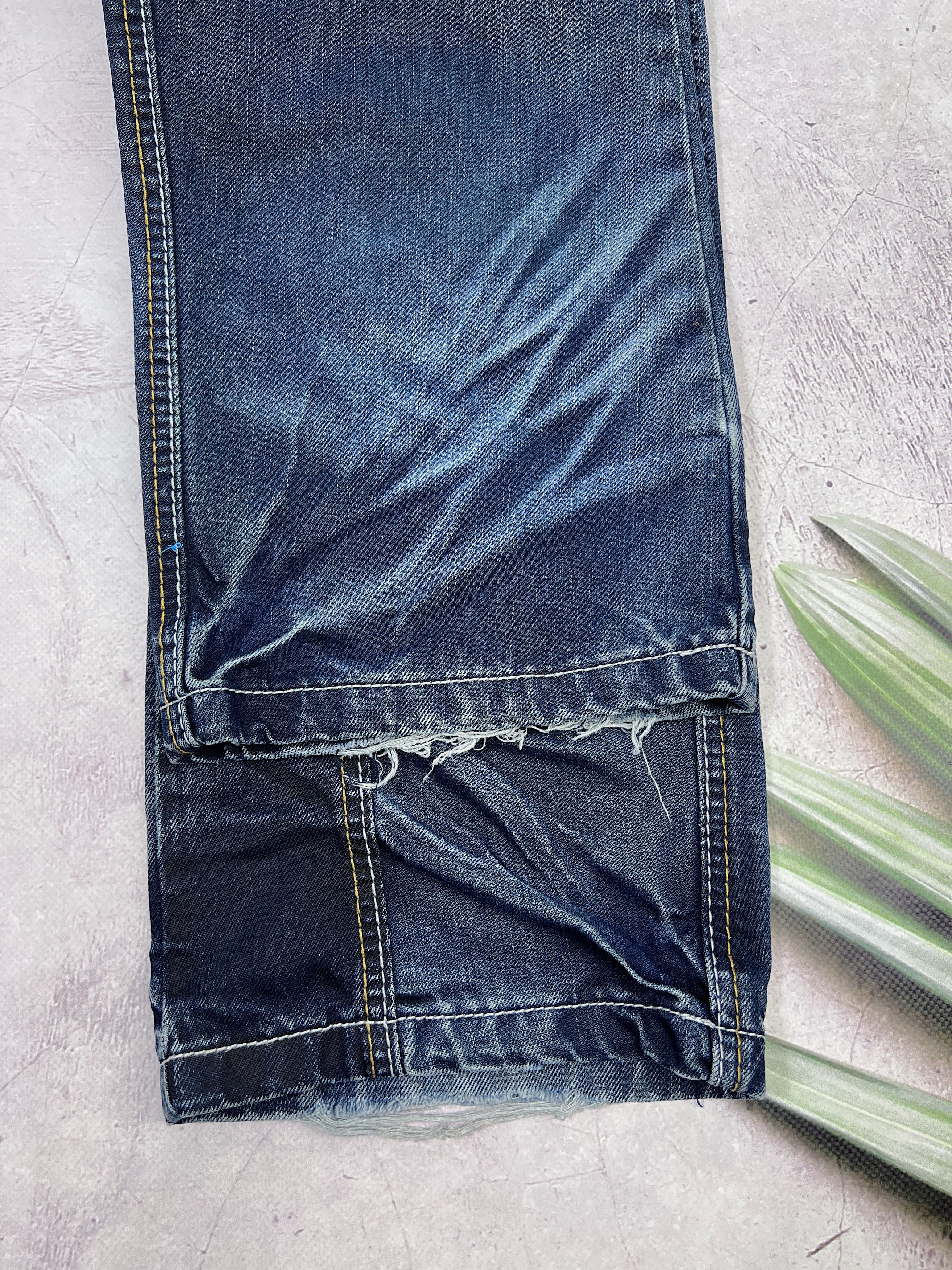 Japanese Brand Japrag Denim By Okishana Samoko Japanese Jeans Pants Size US 36 / EU 52 - 19 Thumbnail