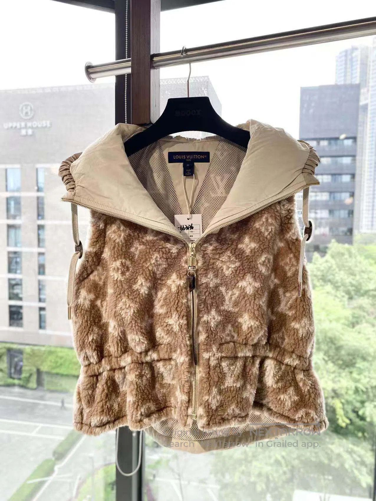 Louis Vuitton Louis Vuitton 26SS old flower teddy vest| Size XXS / US 00 / IT 34 - 2 Thumbnail