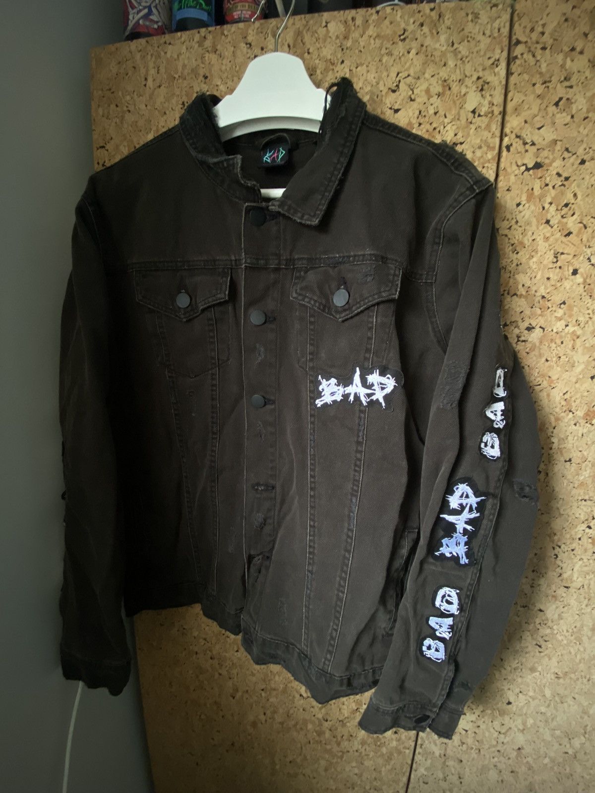 Revenge XXXTENTACION - Bad VIbes Forever - Denim Jacket - New 