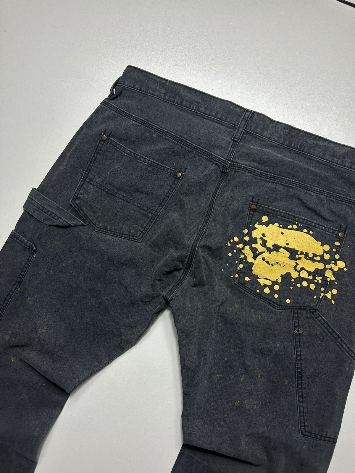 Bape Vintage Bape Workwear Single Knee Pants Size US 36 / EU 52 - 2 Thumbnail