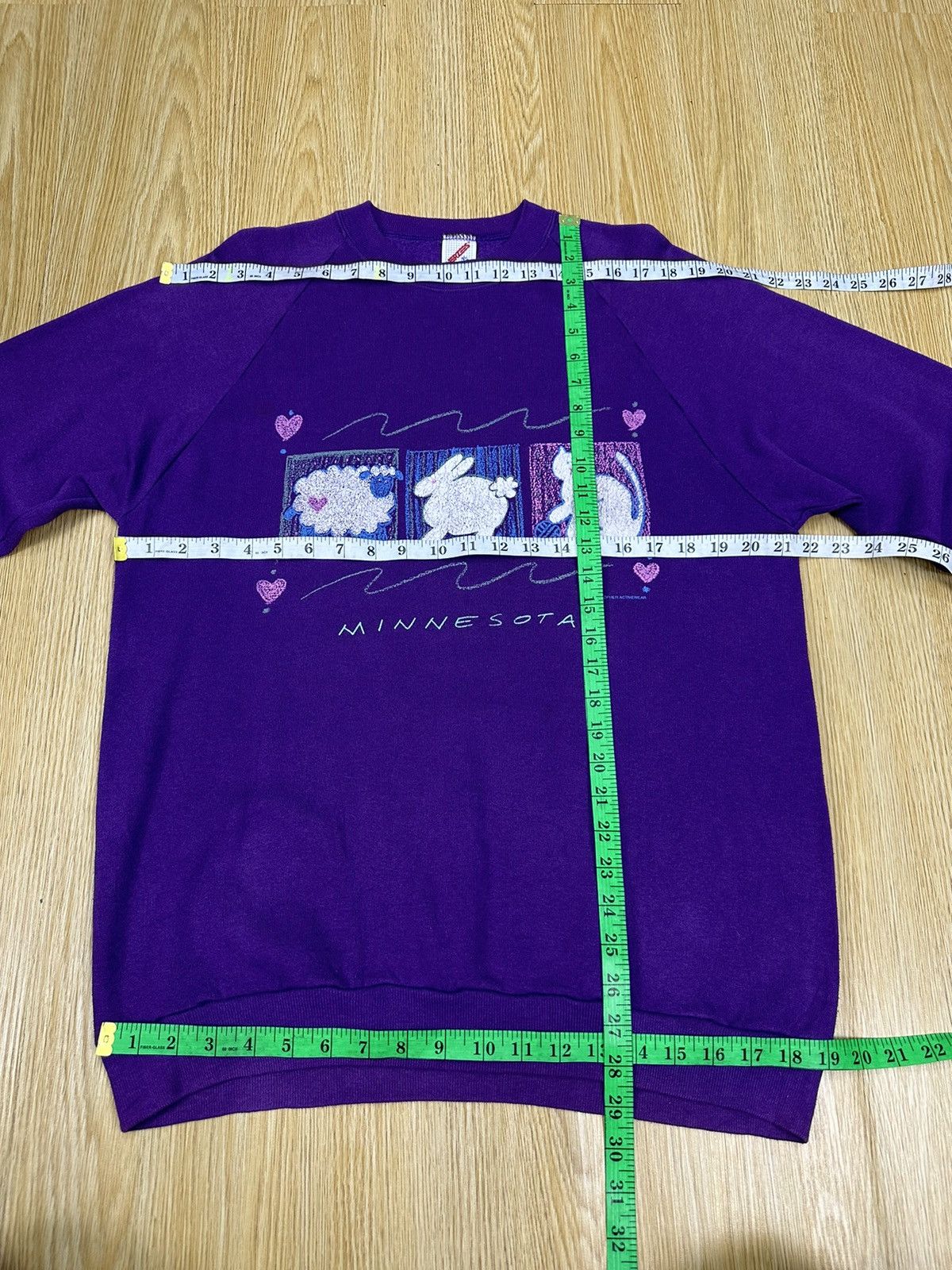 Vintage Vintage Minnesota Jerzees 90s Crewneck Z228 Size US L / EU 52-54 / 3 - 6 Thumbnail