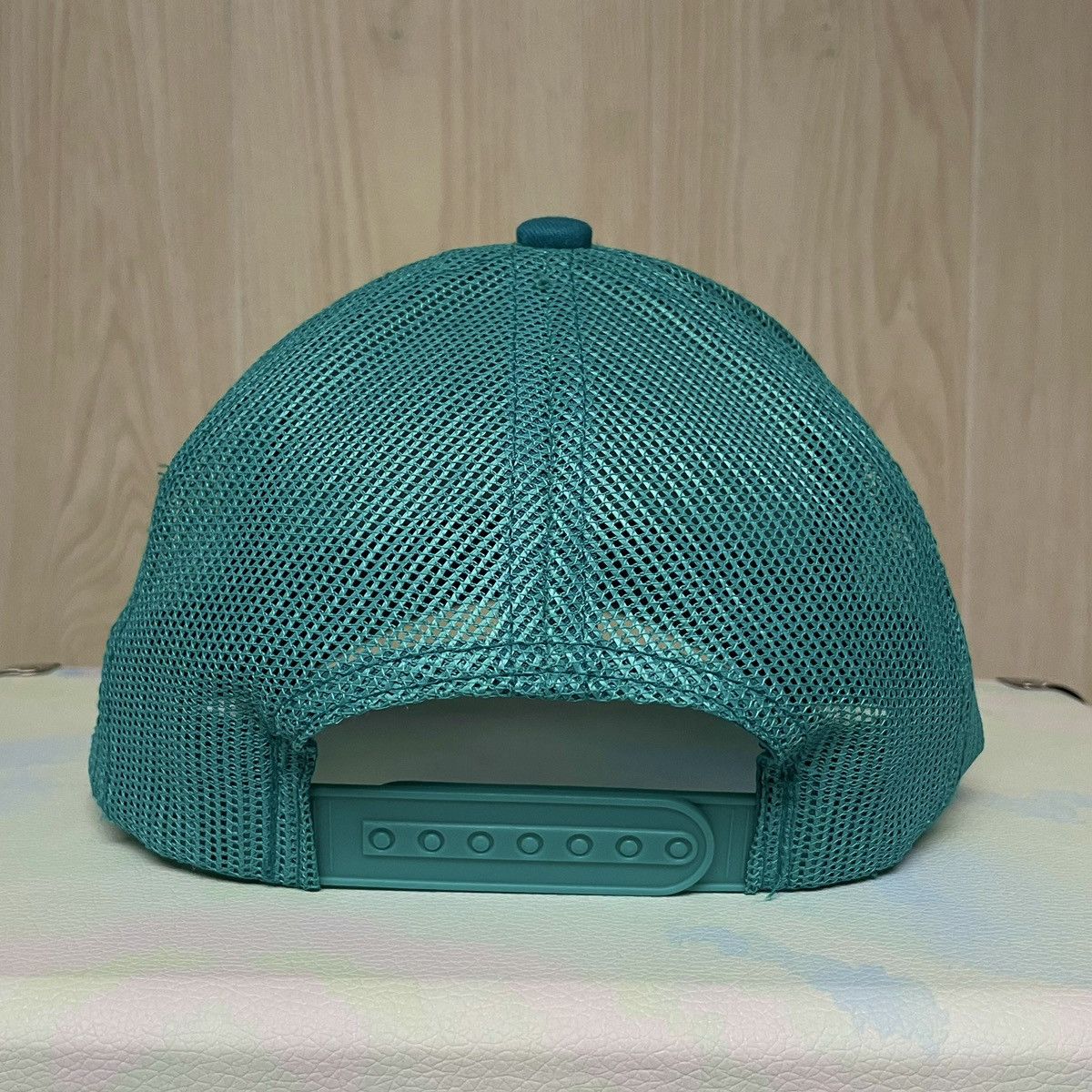 Bass Pro Shops Bass Pro Shops Fishing Trucker Hat Mesh Cap SnapBack - Teal Size ONE SIZE - 4 Thumbnail