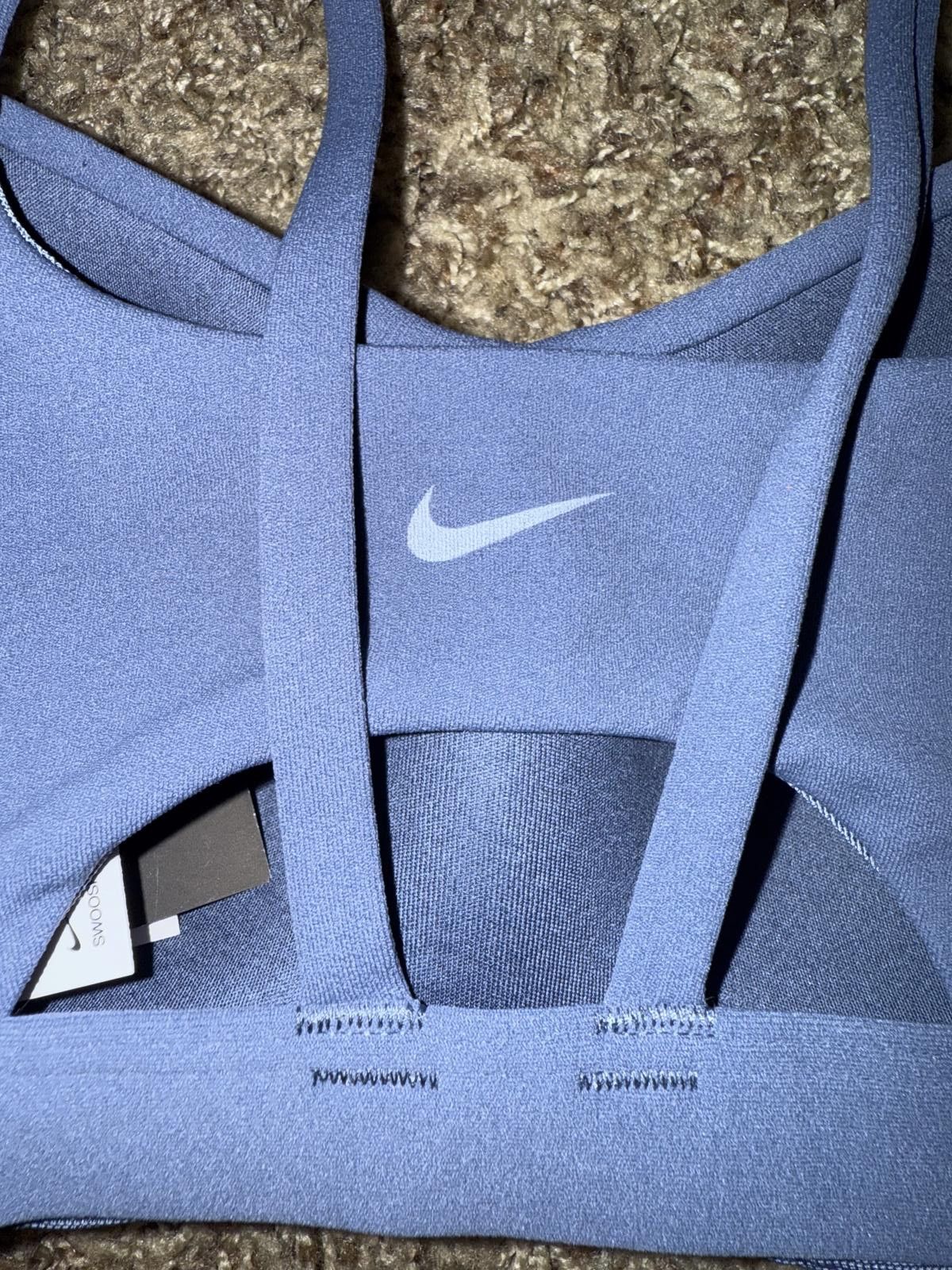 Nike Nike Zenvy Strappy Women's Light- Support Padded Sports Bra Size ONE SIZE - 3 Thumbnail