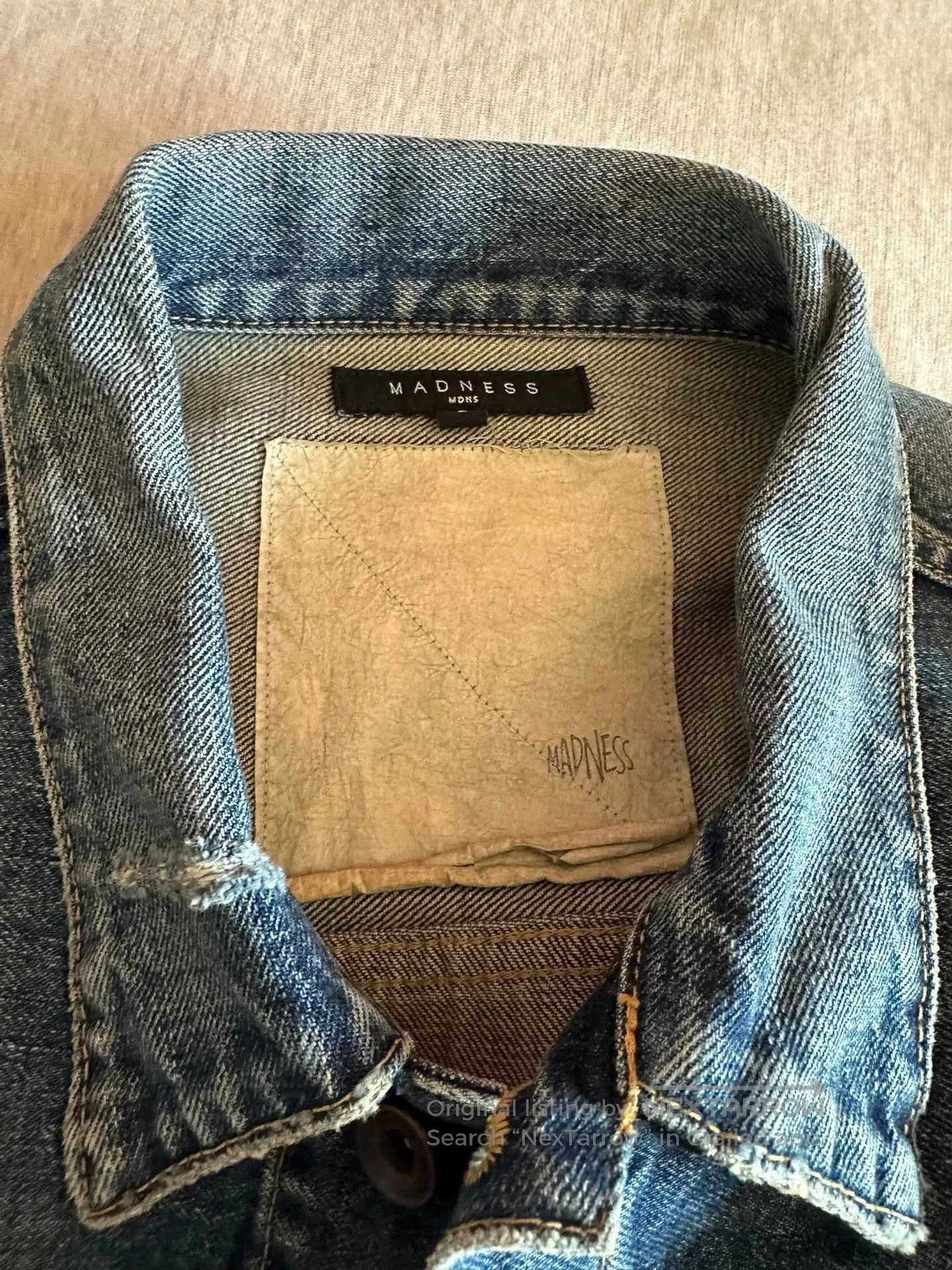 Madness Madness Silk Pocket Denim Jacket. Size US L / EU 52-54 / 3 - 2 Thumbnail