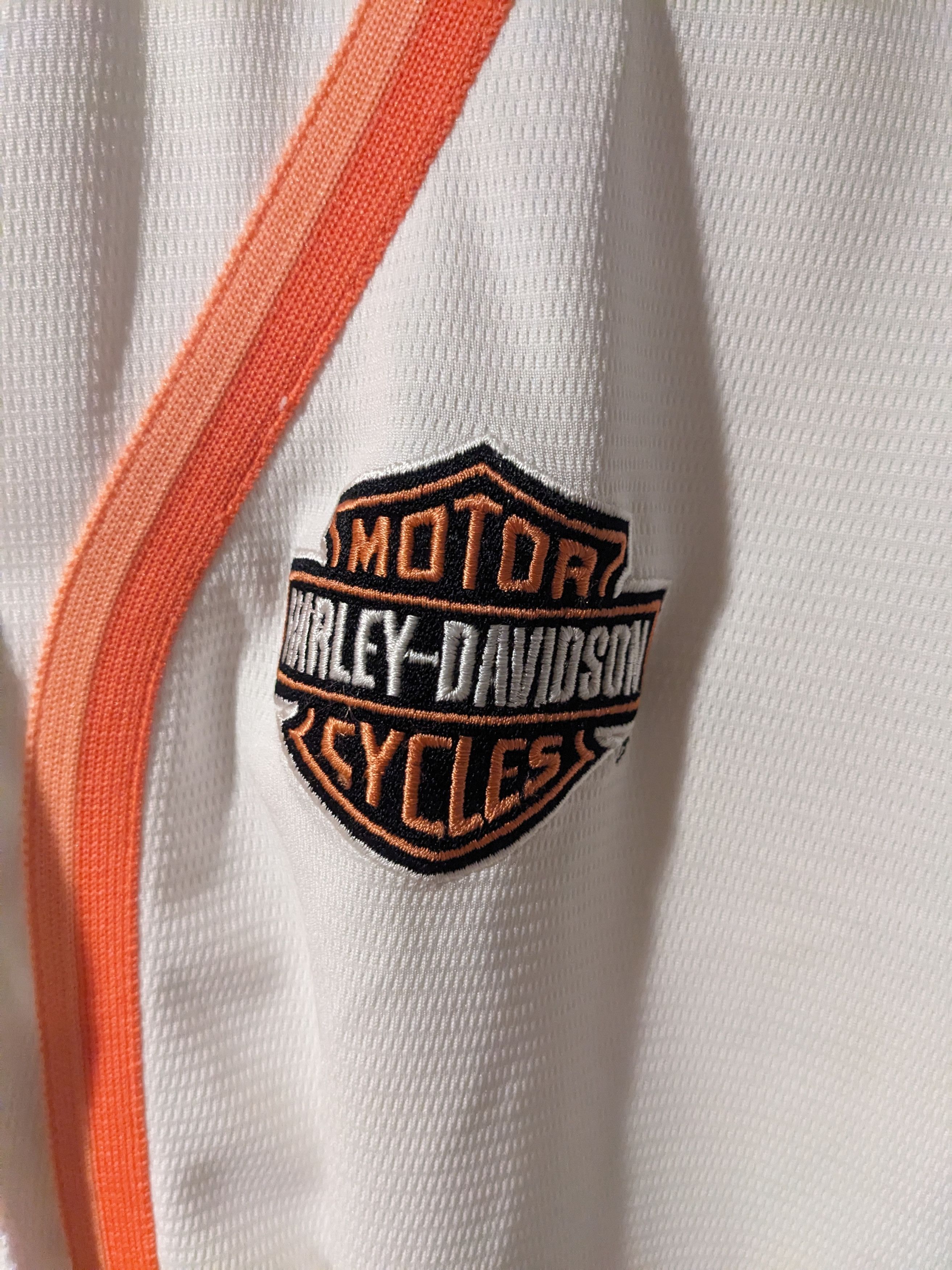 Harley Davidson × Vintage Vintage Y2K Harley Davidson Womans X-Large Baseball Jersey Size XL / US 12-14 / IT 48-50 - 2 Thumbnail