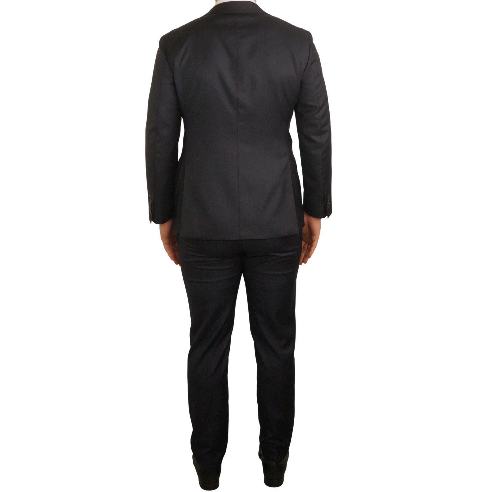 Suitsupply Men Suitsupply 3 Piece Suit La Spalla Single Navy Blue US60 Size 54L - 3 Thumbnail
