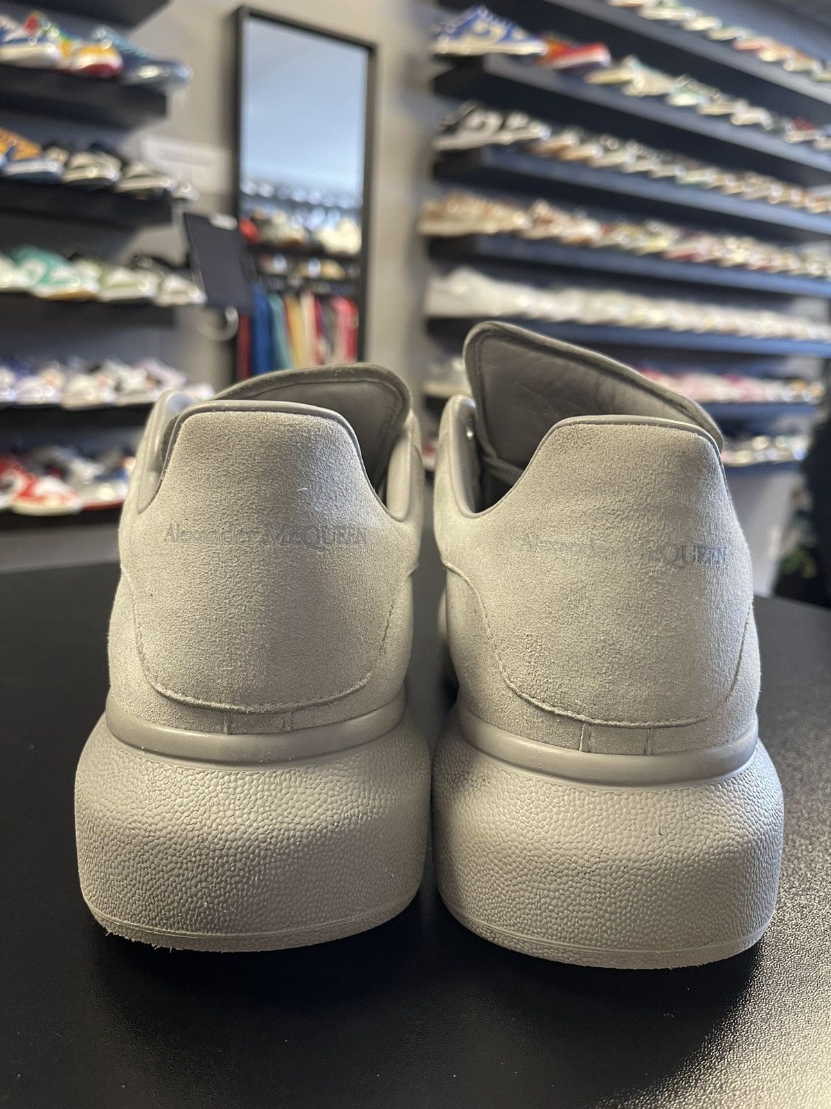 Alexander McQueen Size 8US/41EU - Alexander McQueen Oversized 'Cool Grey” Size US 8 / EU 41 - 4 Thumbnail