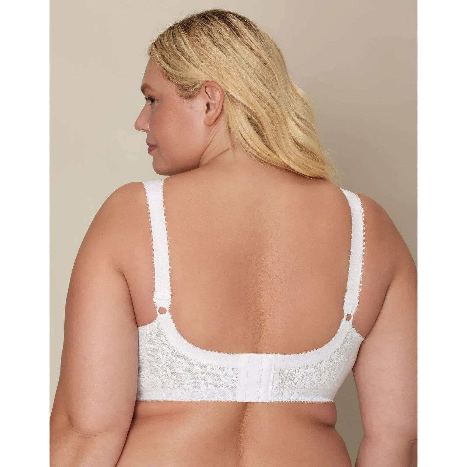 Other Playtex Bra 18 Hour Shoulder Wirefree Wide Straps 36C White Size ONE SIZE - 3 Thumbnail