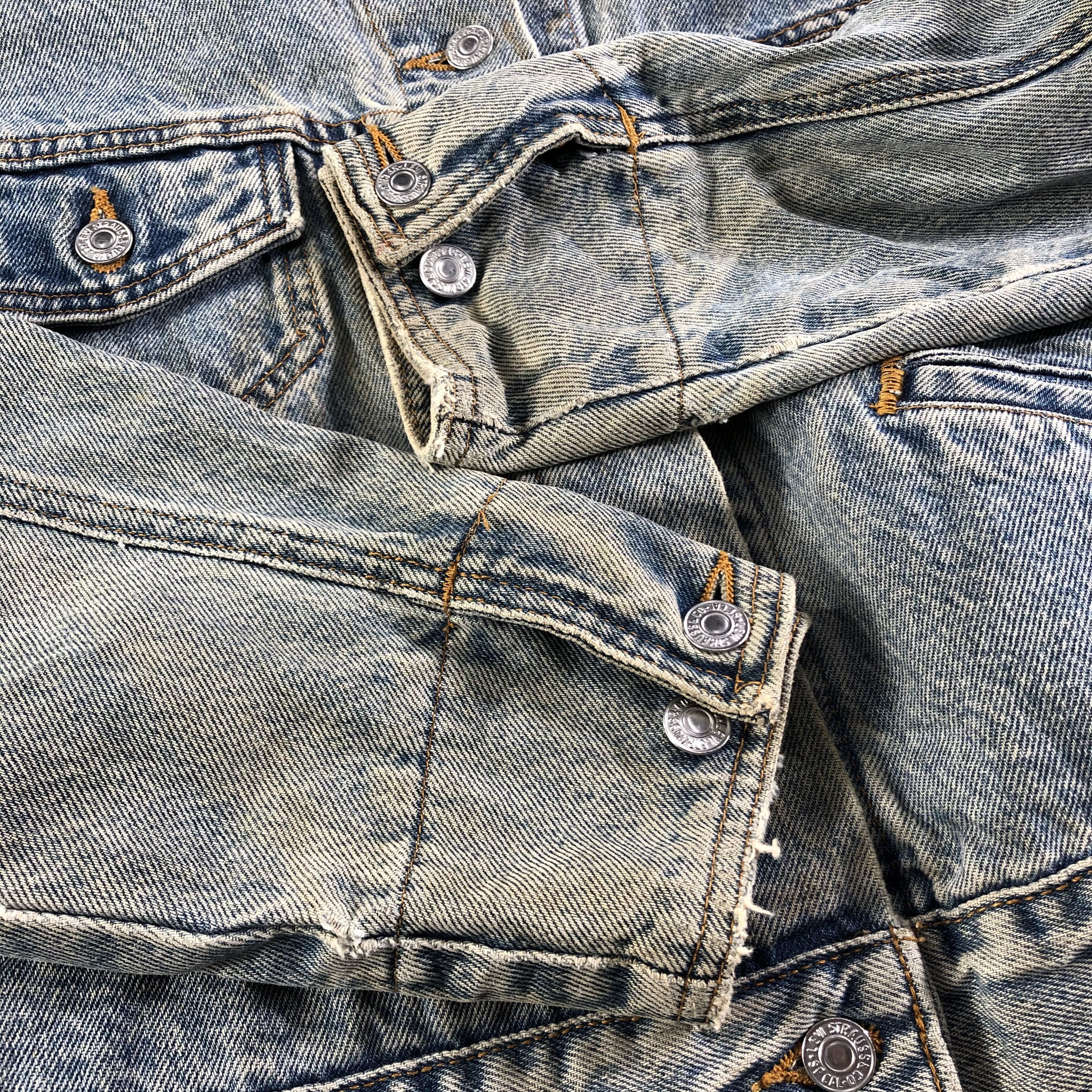 Levi's Vintage 90s Levis Denim Jacket Size US M / EU 48-50 / 2 - 5 Thumbnail