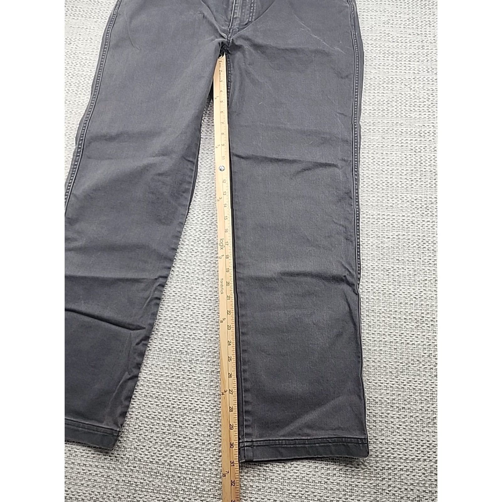 SITKA Sitka Jeans 38x32 Gray Pants Work Hunting Outdoor Heavy Canvas Denim Cotton Blend Sitka Harvester Jeans Mens 5-Pocket Straight Regular Size US 38 / EU 54 - 6 Thumbnail