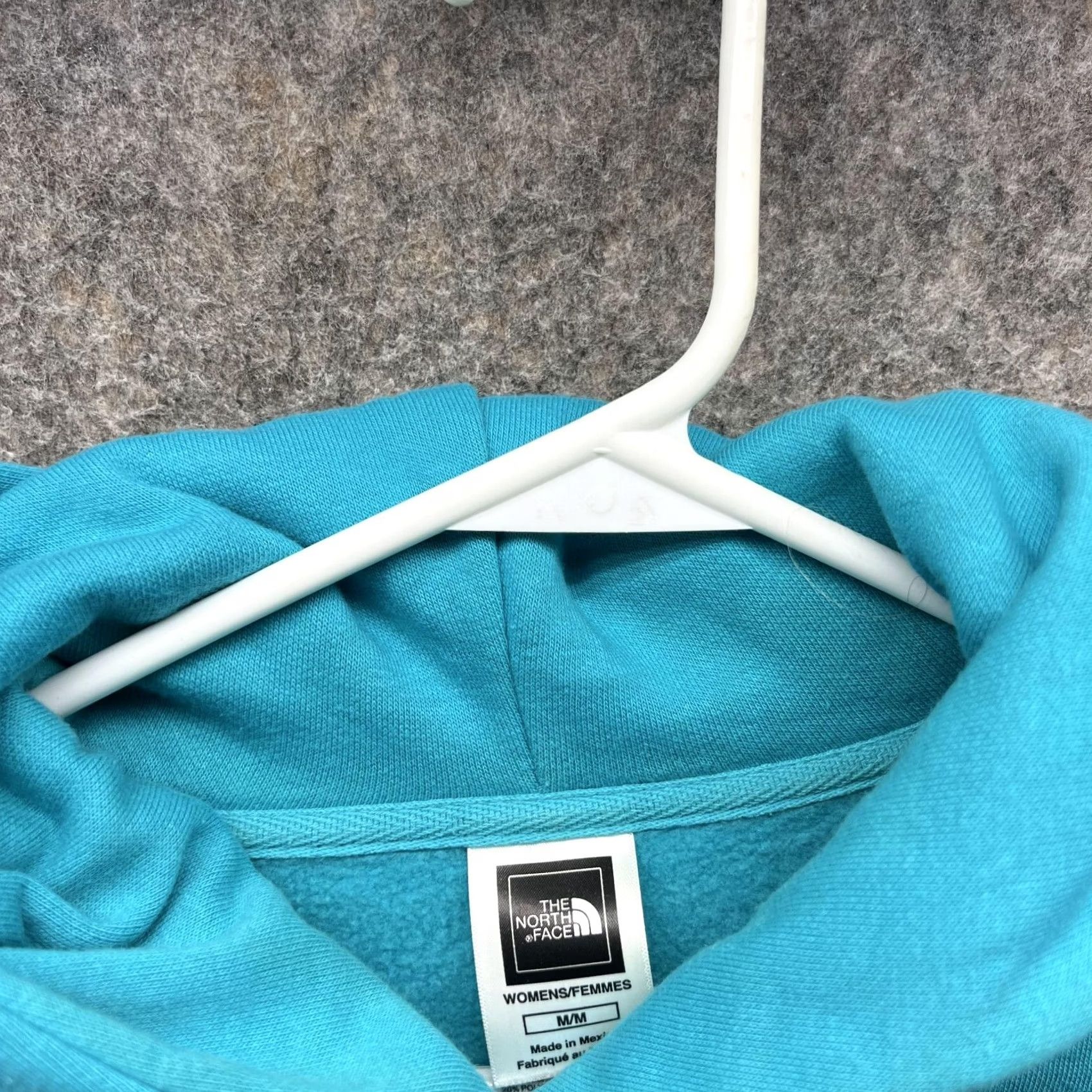 The North Face VINTAGE The North Face Sweater Women M Teal Blue Hoodie Pullover Jacket VTG Size M / US 6-8 / IT 42-44 - 5 Thumbnail