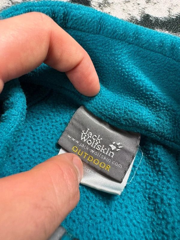 Jack Wolfskin Jack Wolfskin zip fleece blue L logo Size L / US 10 / IT 46 - 5 Thumbnail