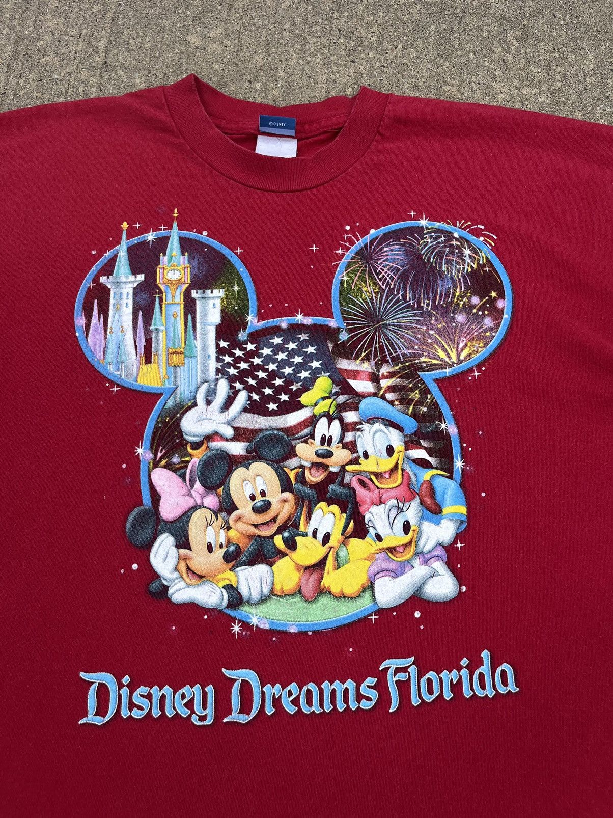 Disney Vintage 00’s Disney Deams Florida T-Shirt Size US XL / EU 56 / 4 - 2 Thumbnail