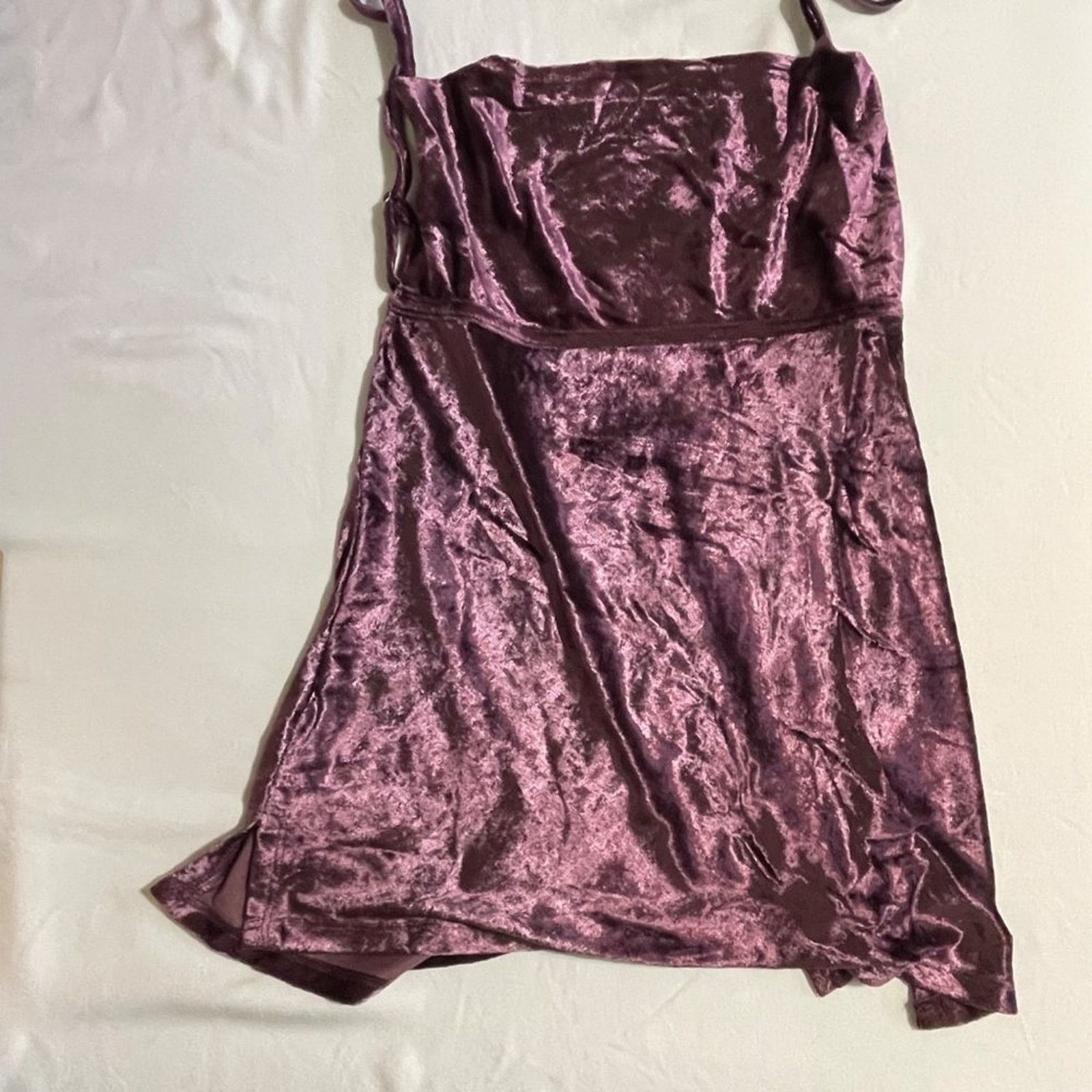 Free People Free People Intimates All Night Velvet Camisole Fig Jam XS Size XS / US 0-2 / IT 36-38 - 11 Thumbnail