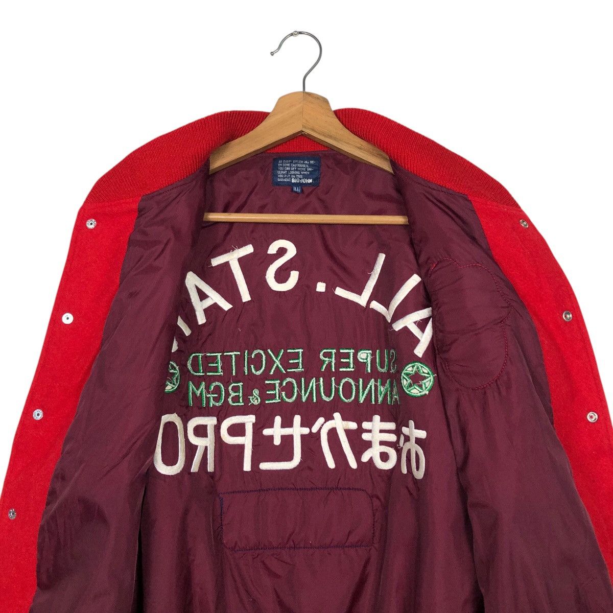 Japanese Brand 📌Vintage Bomber Jacket All Star Big Logo Hysteric Glamour Size US L / EU 52-54 / 3 - 15 Thumbnail