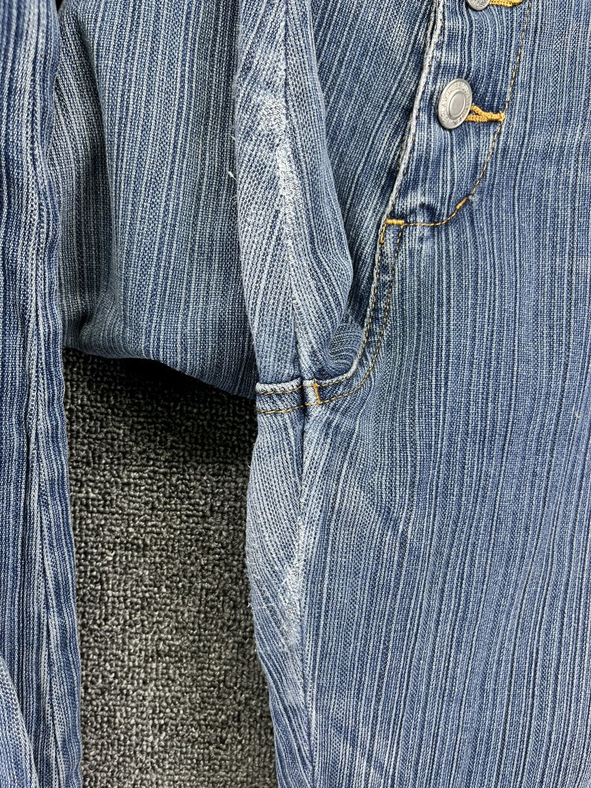 Japanese Brand Vintage Jouer aux eches Flare Bootcut Jeans Denim Pants Size 34" / US 12 / IT 48 - 10 Thumbnail