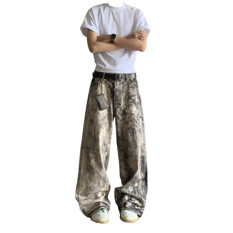 Japanese Brand × Jean Retro loose camouflage printed jeans Size US 32 / EU 48 - 5 Thumbnail