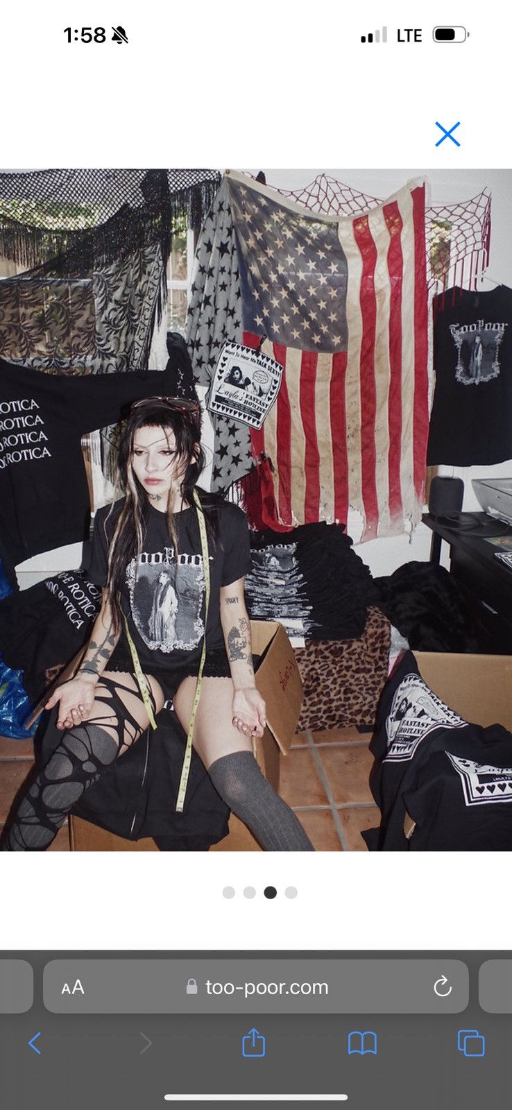 Other Too Poor Occult tee Size US L / EU 52-54 / 3 - 3 Thumbnail