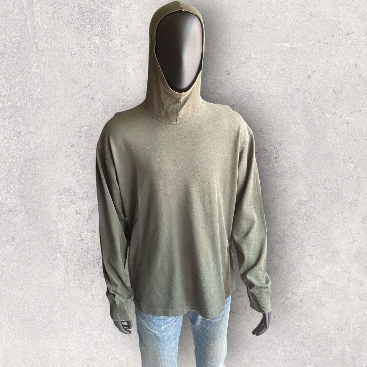 Yohji Yamamoto Vintage 90’s Army green Hoodie Size US M / EU 48-50 / 2 - 2 Thumbnail