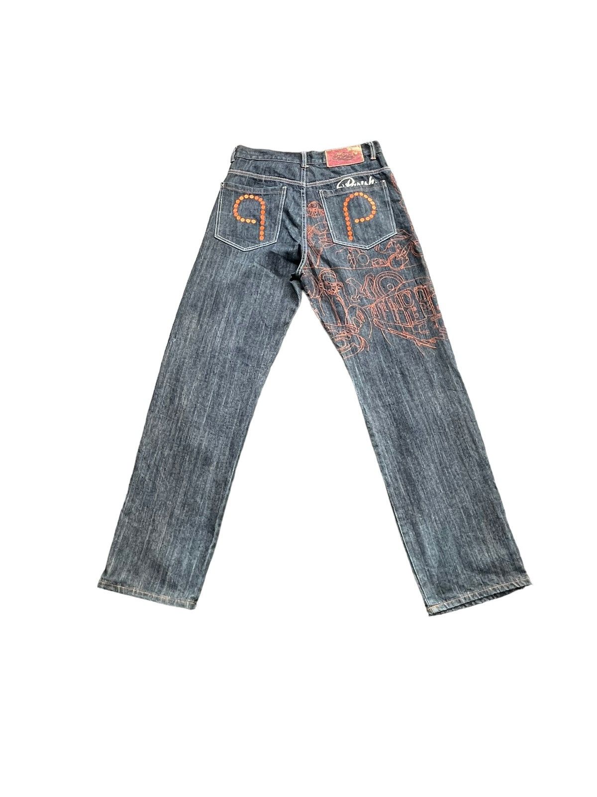 Japanese Brand Parish Custom Denim Size US 33 - 1 Thumbnail