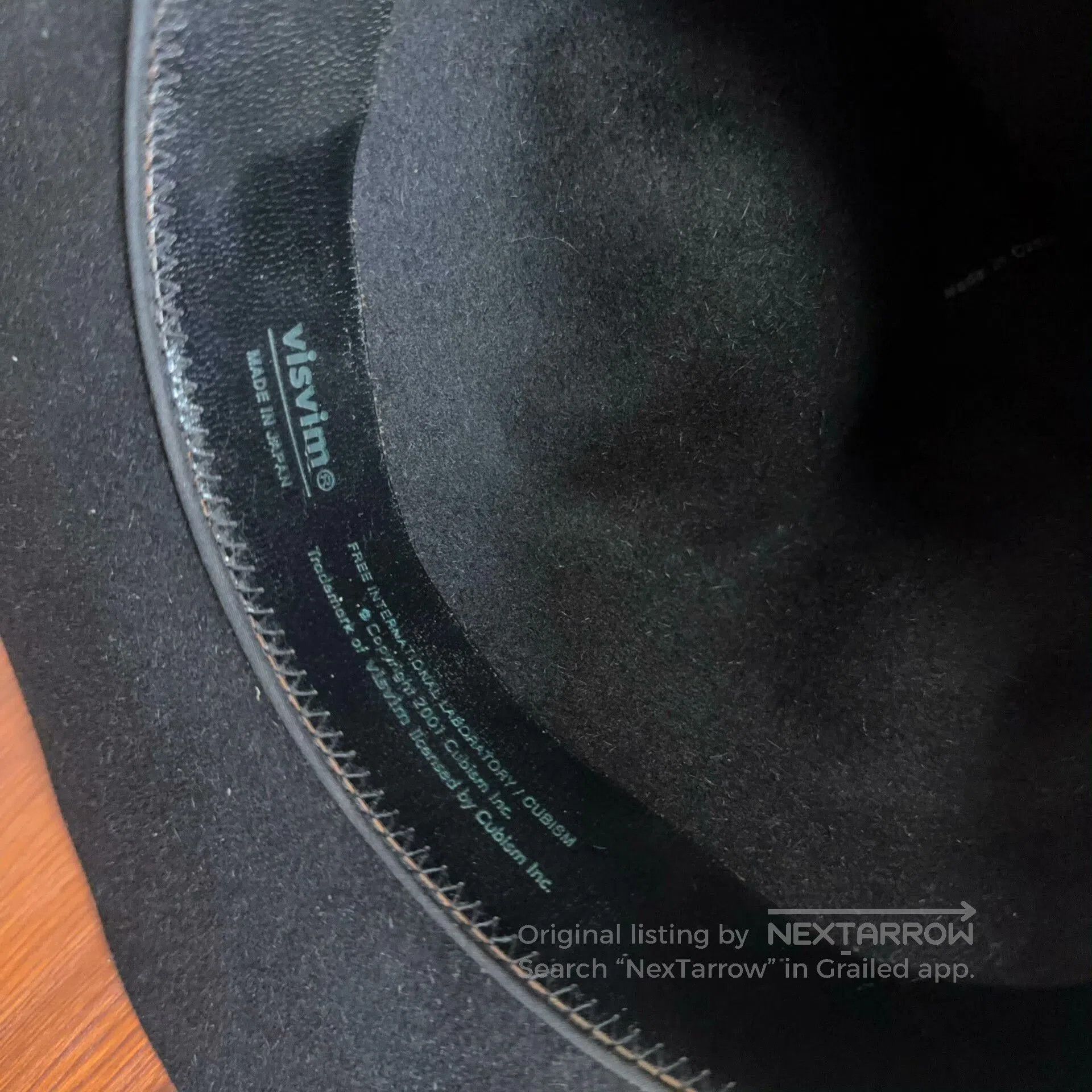 Visvim visvim laureate hat with blue ribbon. Size ONE SIZE - 4 Thumbnail