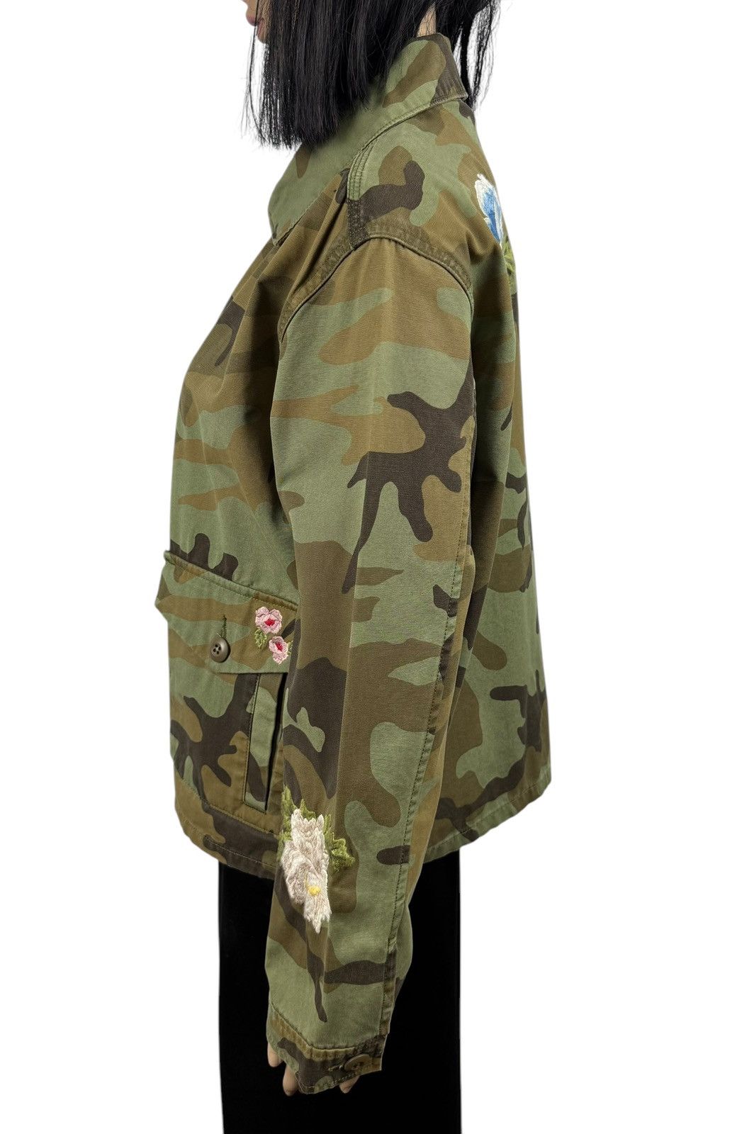 Levi's Levis Camouflage Caroline Zip Jacket Embroidered size M Size M / US 6-8 / IT 42-44 - 6 Thumbnail