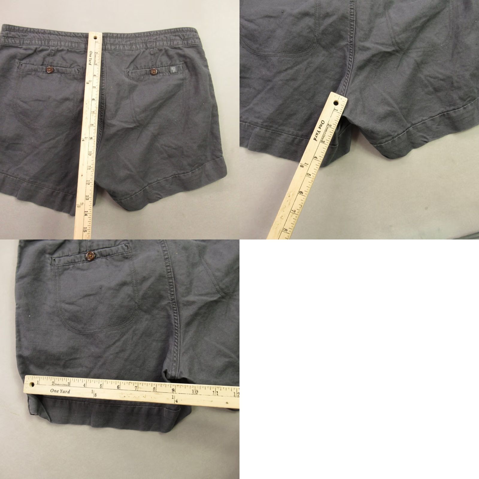 The North Face The North Face Shorts Womens 12 Chino Lightweight Hiking Pockets Casual Gray Size 34" / US 12 / IT 48 - 8 Thumbnail