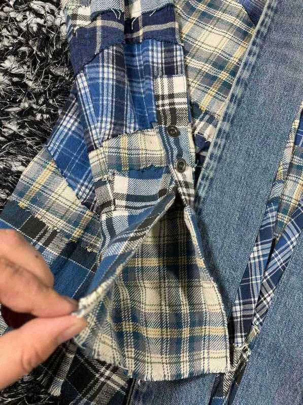 Greg Lauren greg lauren size 2 Splicing Taoist Robe 2506-Nextarrow Size US M / EU 48-50 / 2 - 3 Thumbnail