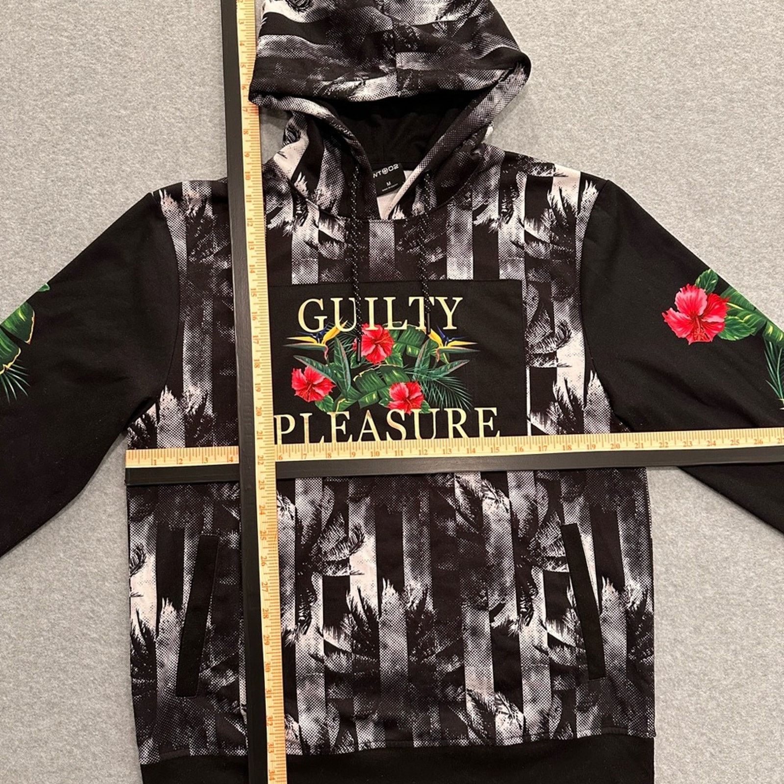 WT02 Black “guilty pleasure” Hoodie Size US M / EU 48-50 / 2 - 2 Thumbnail