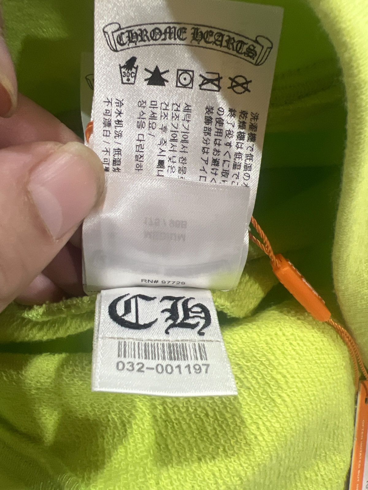 Chrome Hearts New Chrome Hearts Matty Boy Link Hoodie Lime Green Size US M / EU 48-50 / 2 - 3 Thumbnail