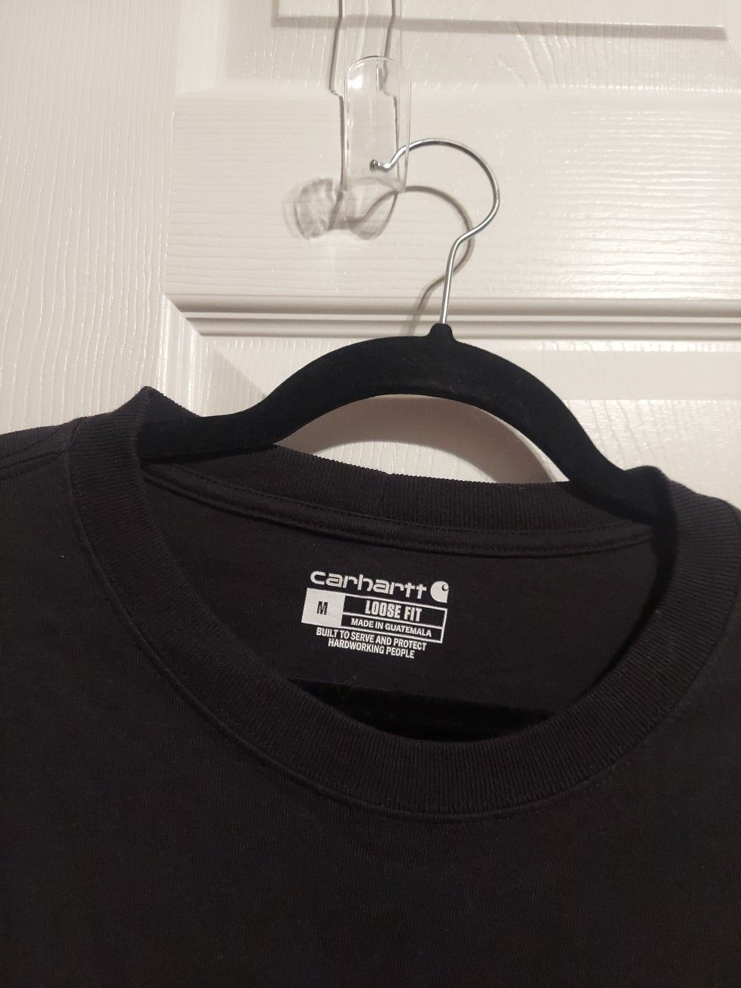 Carhartt Carhartt Long Sleeve T-Shirt Men's Medium Black Loose Fit, Size US M / EU 48-50 / 2 - 8 Thumbnail