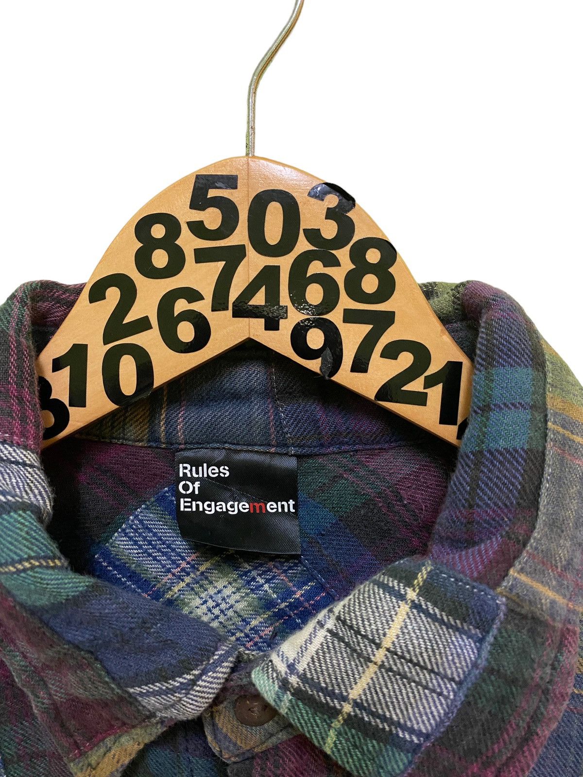 Japanese Brand Rules of Engagement Patchworks Rebuild Flannel Size US S / EU 44-46 / 1 - 8 Thumbnail