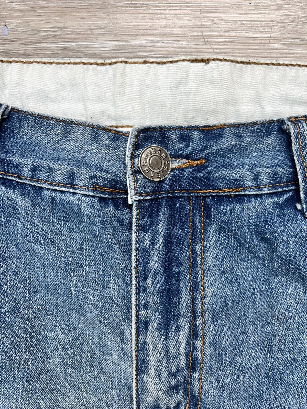 Other Vintage Denim Cargo Jeans Size US 34 / EU 50 - 5 Thumbnail