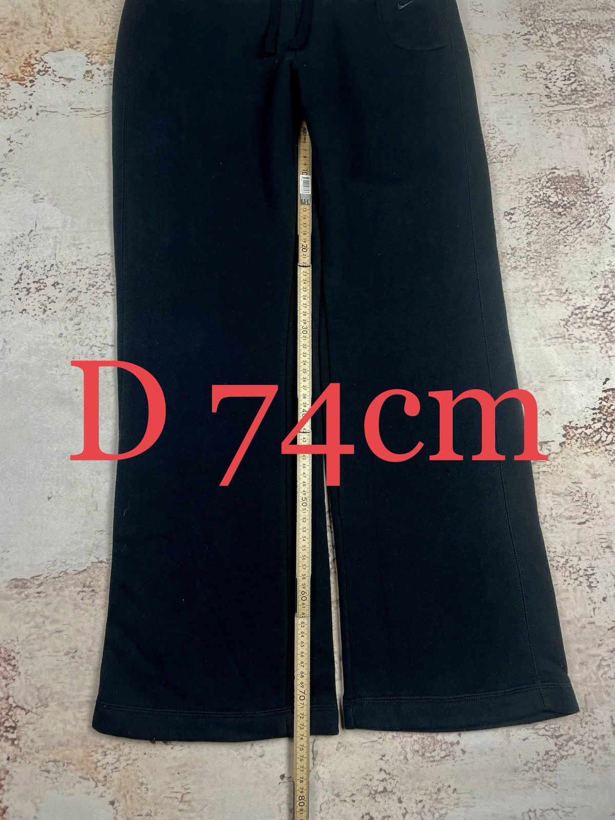 Nike Nike S Black Straight Fit Baggy Pants Skate Streetwear G Size 27" / US 4 / IT 40 - 8 Thumbnail