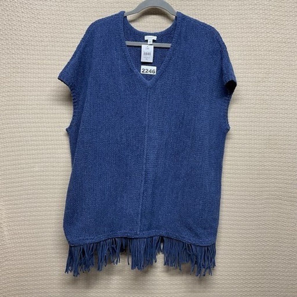 J. Jill NWT J. Jill Pure Jill Fringed Hem Vest Sweater Women Size XL Size XL / US 12-14 / IT 48-50 - 7 Thumbnail