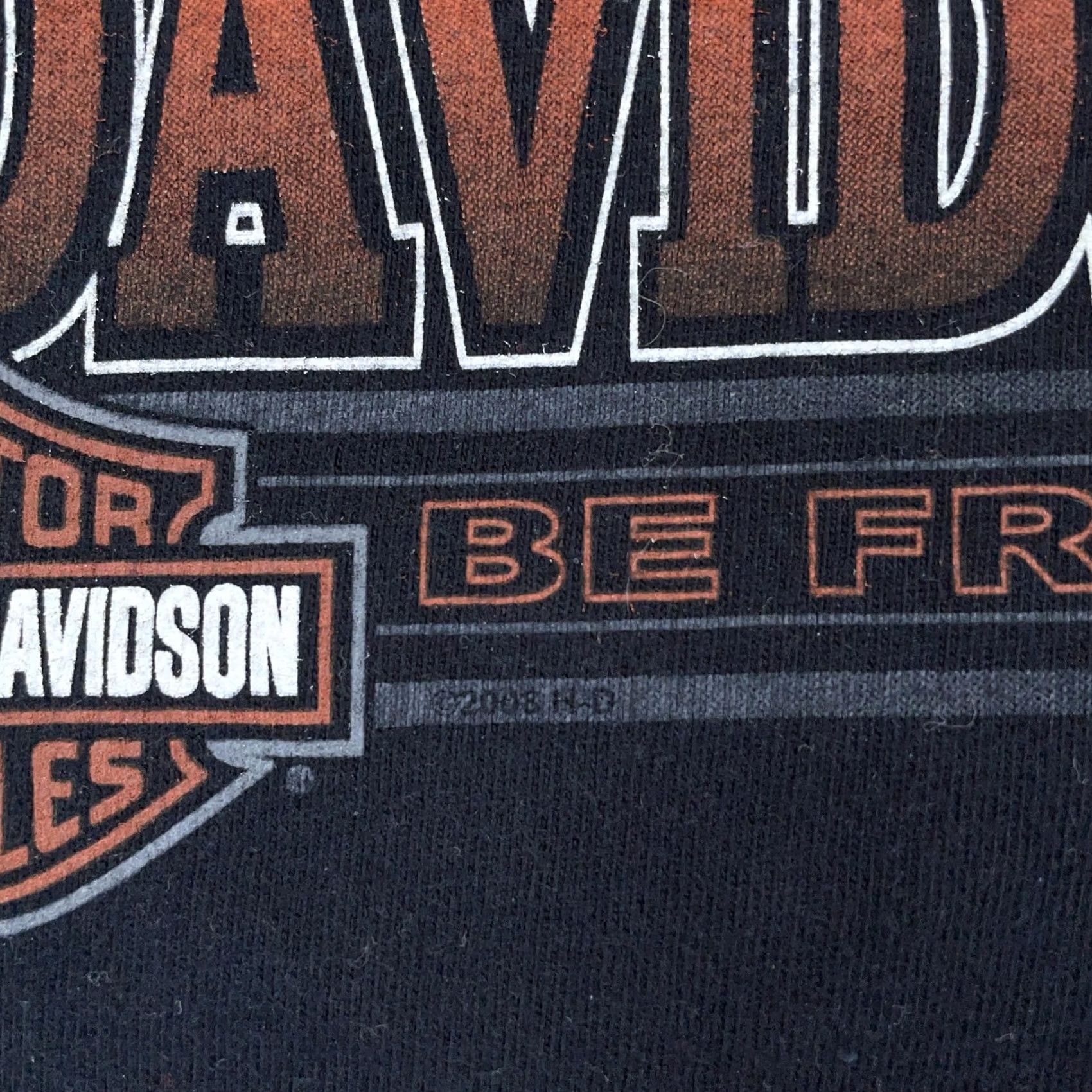 Harley Davidson Harley-Davidson T-Shirt M/L Black Seacoast North Hampton New Hampshire Size US M / EU 48-50 / 2 - 7 Thumbnail