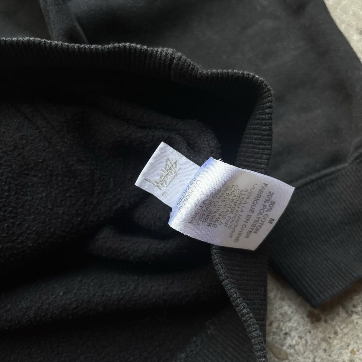Stussy Stussy black graffiti back logo hoodie sweatshirt Size US M / EU 48-50 / 2 - 6 Thumbnail
