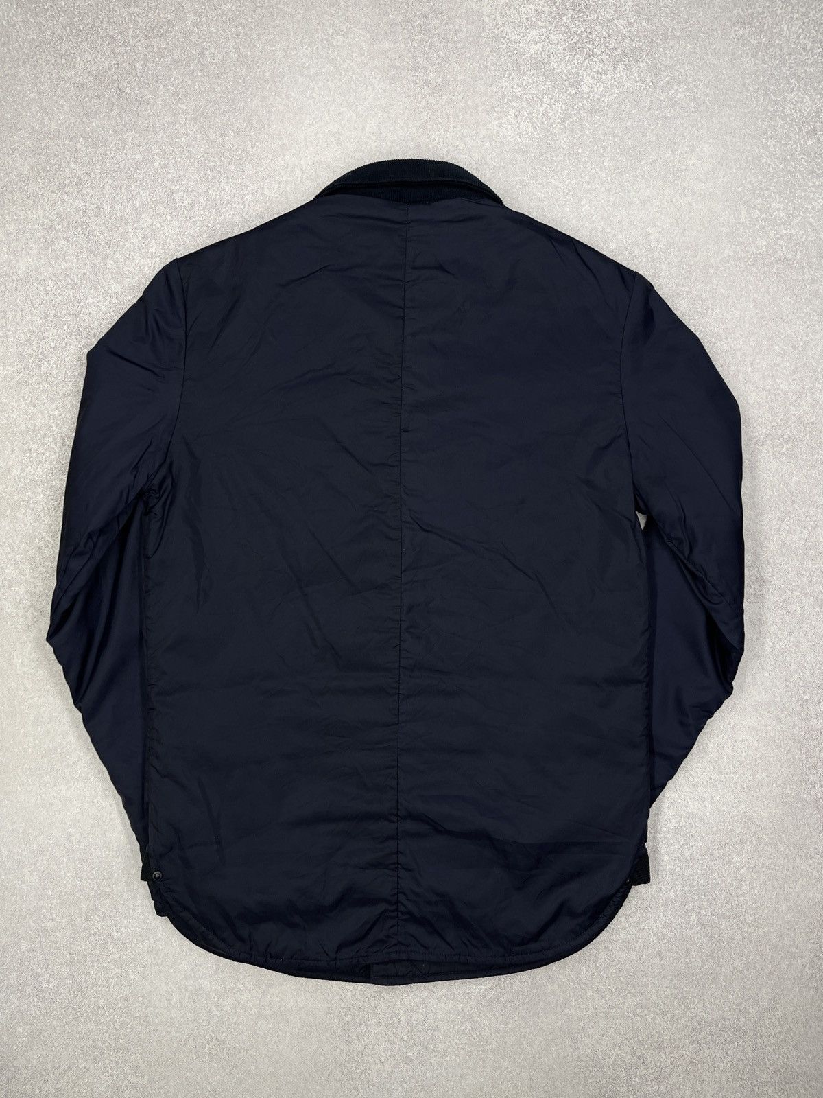 G-Star Mens G Star Raw Davin Padded Overshirt Jacket Nylon Navy Size US S / EU 44-46 / 1 - 6 Thumbnail