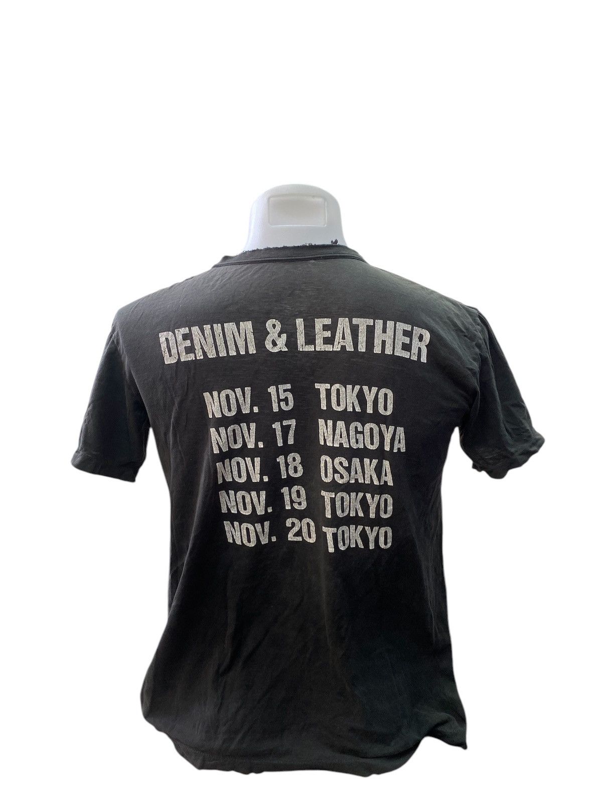Rare! Vintage 80's Metallica Denim & Leather Japan Tour