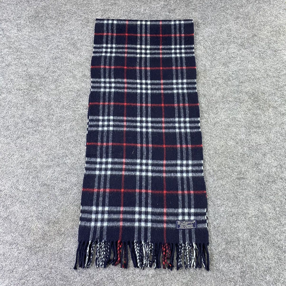Burberry × Vintage Burberry Cashmere Muffler / Scarf / Neckwear-K060 Size ONE SIZE - 3 Thumbnail