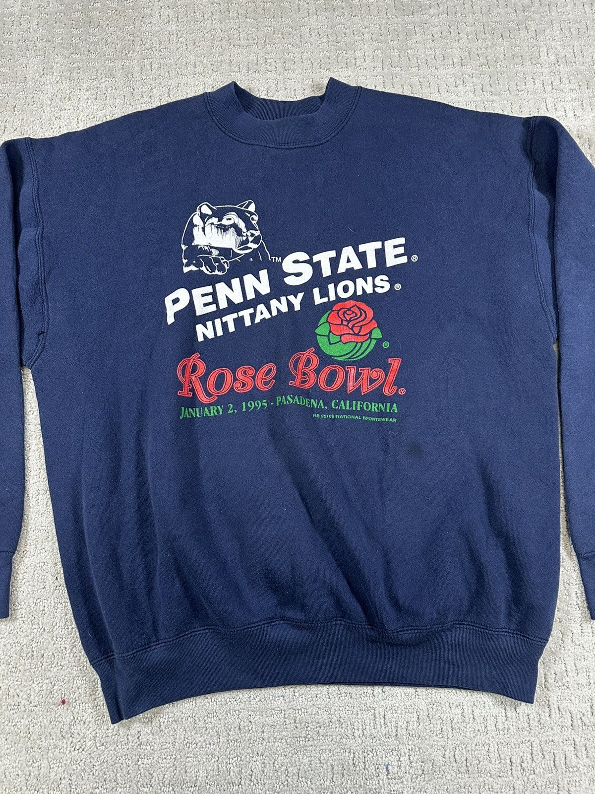 Other 1995 Penn State Rose Bowl Football Crewneck Size US XL / EU 56 / 4 - 3 Thumbnail