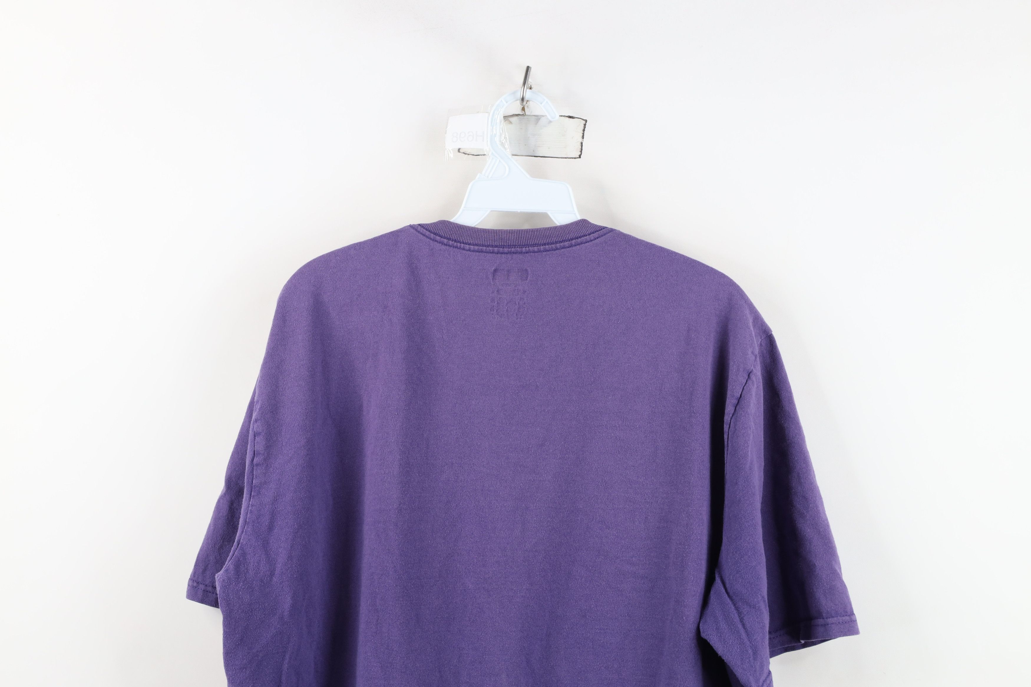 Vintage Vintage Y2K Streetwear Short Sleeve T-Shirt Purple Cotton Size US L / EU 52-54 / 3 - 10 Thumbnail