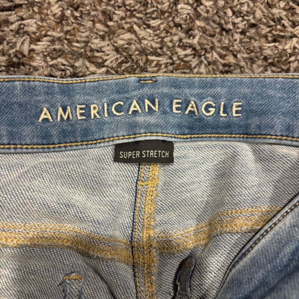 American Eagle Outfitters American Eagle Outfitters Light Blue Jegging Jeans Size 27" / US 4 / IT 40 - 3 Thumbnail